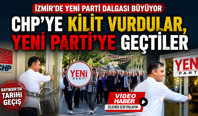 Bayındır’da CHP’den toplu istifa: Başkan Sakarsu YENİ Parti’ye geçti