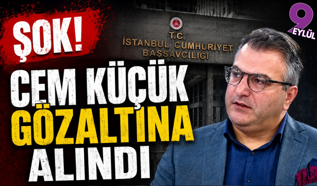 Cem Küçük hakkında gözaltı kararı: Soruşturmada iki suçlama
