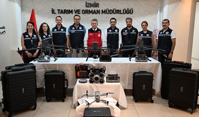 İzmir'de su ürünleri denetiminde dronlar kullanılmaya başlandı