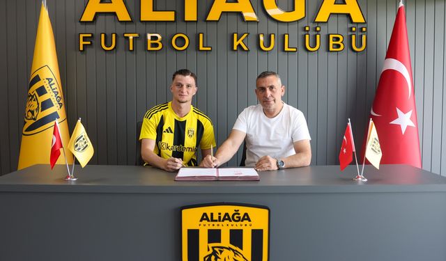 Aliağa FK’dan ikinci transfer: Eren Tunalı imzayı attı