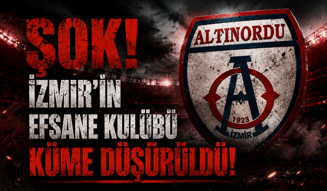 TFF efsane kulübü küme düşürdü