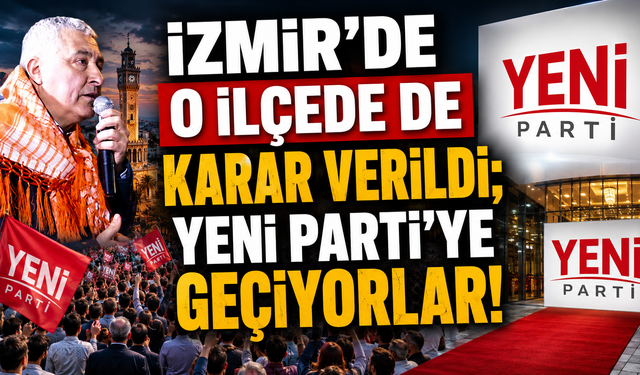 Kemalpaşa’da CHP grubunda kritik karar: 16 meclis üyesi YENİ Parti’ye geçiyor