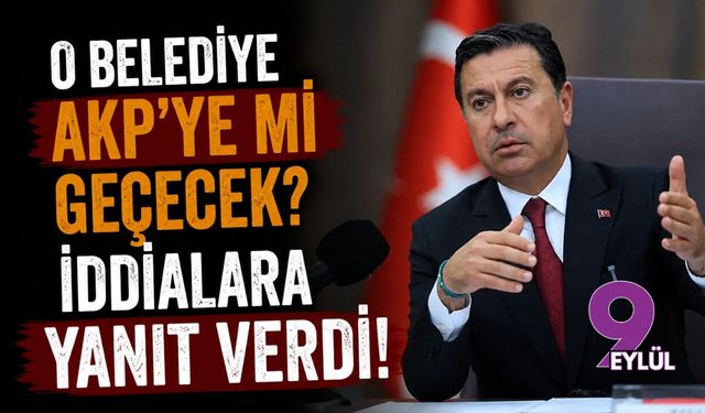 Muğla'da Başkan Aras'tan 'AKP'ye geçeceği' iddialarına yanıt
