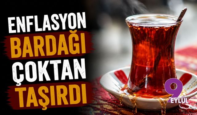 CHP Seçilmiş İzmir İl Başkanlığı'ndan çay tepkisi: Enflasyon bardağı çoktan taşırdı