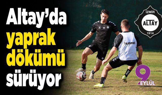 Altay'da yaprak dökümü sürüyor