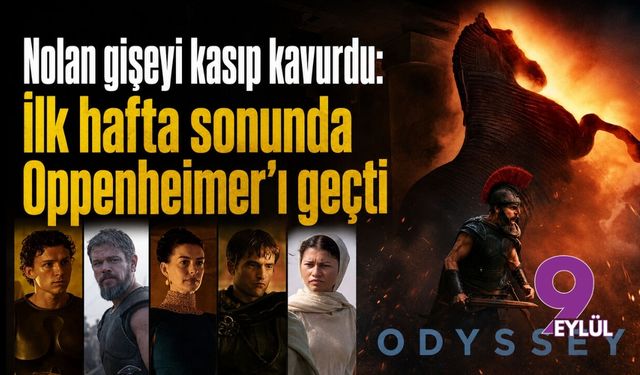 Nolan gişeyi kasıp kavurdu:  İlk hafta sonunda Oppenheimer'ı geçti