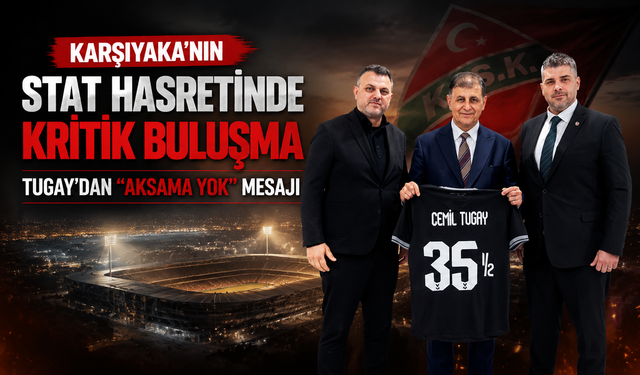 Karşıyaka’nın stat hasretinde kritik buluşma: Tugay’dan “aksama yok” mesajı