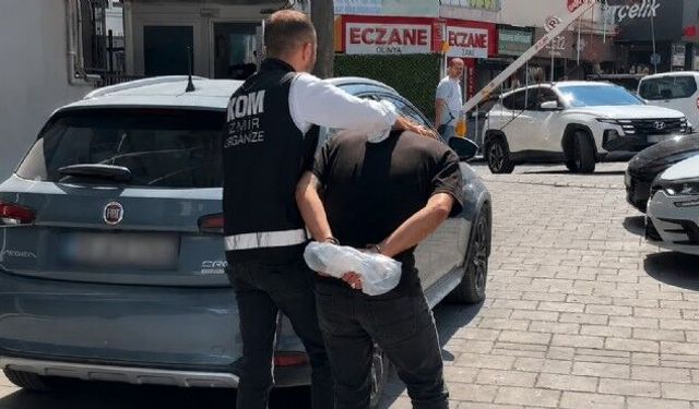 İzmir'de silahlı saldırıda tutuklama!