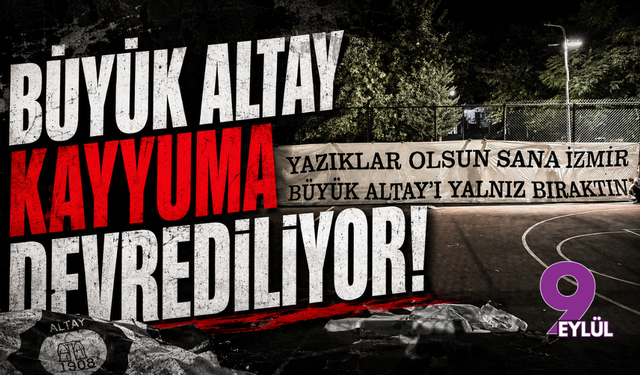 İzmir’in 112 Yıllık Ulu Çınarında Büyük Yıkım: 'Büyük Altay' Kayyuma Devrediliyor!