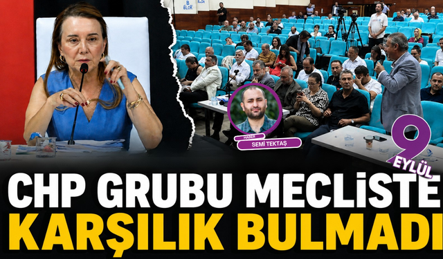Konak’ta CHP Grubu karşılık bulmadı