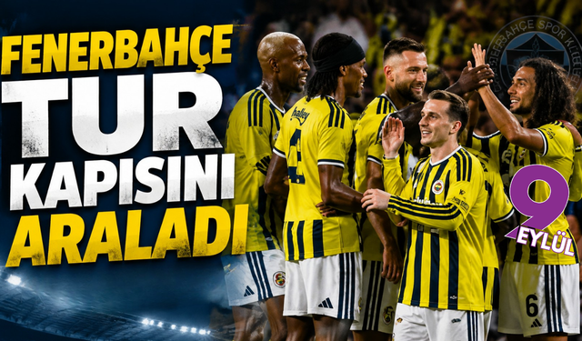 Fenerbahçe avantajı kaptı: Talisca ve Greenwood sahneye çıktı, Sturm Graz'ı 2-0 geçti