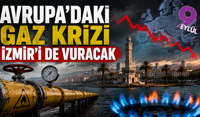 Avrupa’daki gaz krizi İzmir’i de etkileyebilir
