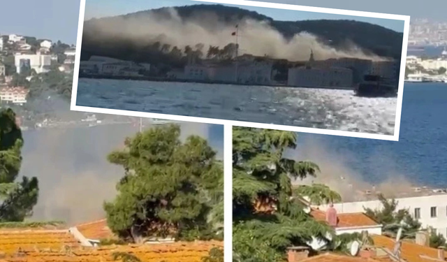 Deniz Harp Okulu’nda yangın