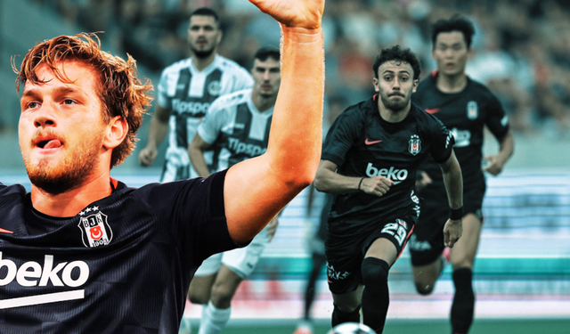 Beşiktaş 10 kişiyle güldü! Avrupa’da 100’üncü zafer