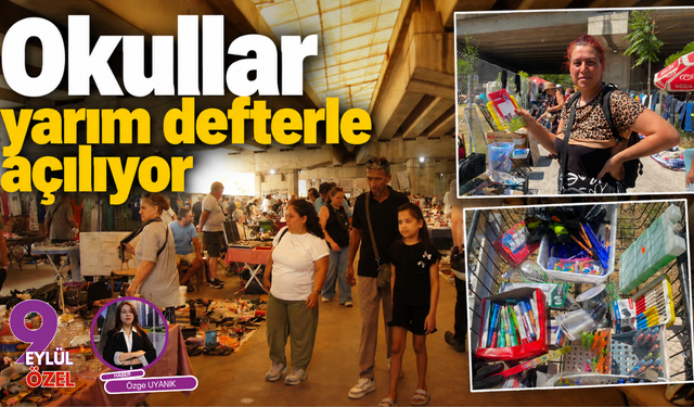 Okullar yarım defterle açılıyor
