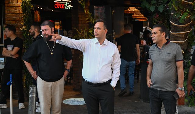 Bornova'da kaldırım ve yol işgallerine denetim