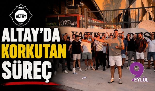 Altay'da korkutan süreç