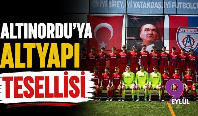 Altınordu'ya altyapı tesellisi