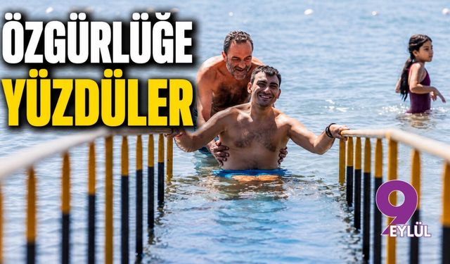 Özgürlüğe yüzdüler
