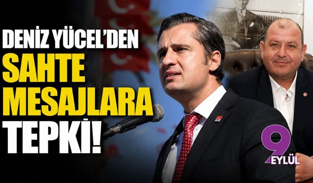 Deniz Yücel'den sahte mesajlara tepki!