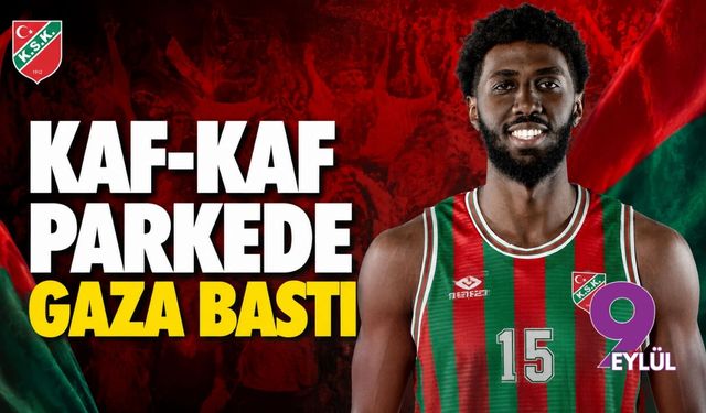 Kaf-Kaf parkede gaza bastı