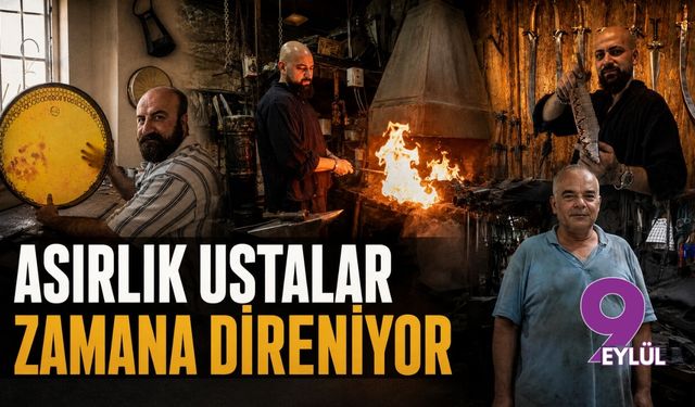 İzmir Kemeraltı'nda asırlık ustalar zamana direniyor