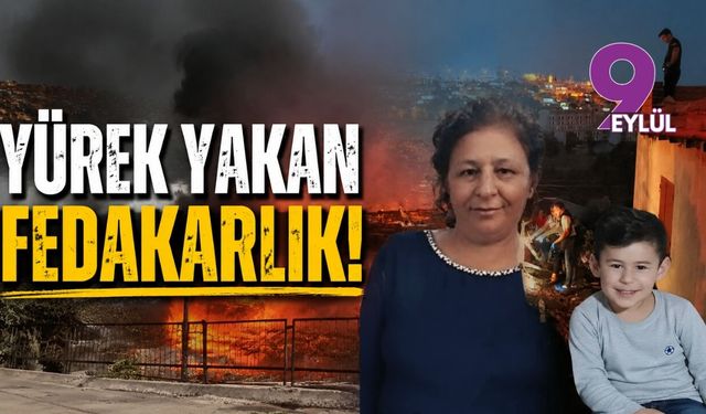 İzmir Çiğli'de yürek yakan fedakarlık! Torunu için kendi canından oldu