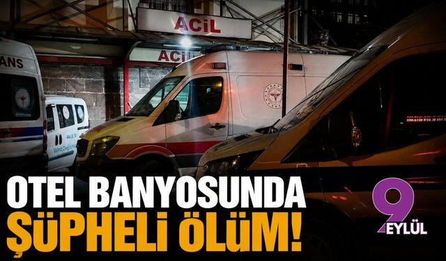 İzmir Alsancak'ta şüpheli ölüm!
