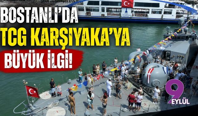 Bostanlı’da TCG Karşıyaka’ya büyük ilgi!