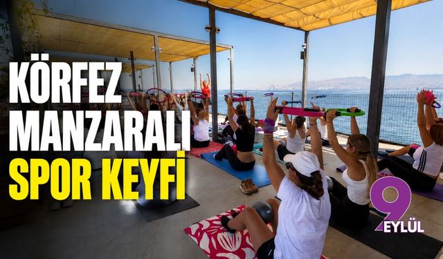 Körfez manzaralı spor keyfi