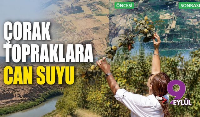 Çorak topraklara can suyu
