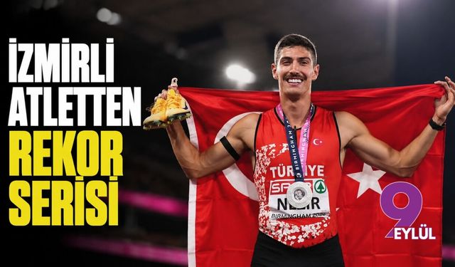İzmirli atlet İsmail Nezir'den rekor serisi