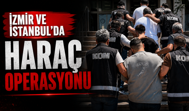 İzmir ve İstanbul’da haraç operasyonu: 2 şüpheli tutuklandı