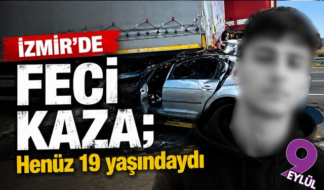 Otoyolda acı kaza: 19 yaşındaki sürücü yaşamını yitirdi