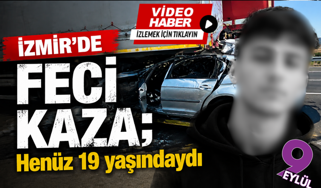Otoyolda acı kaza: 19 yaşındaki sürücü yaşamını yitirdi