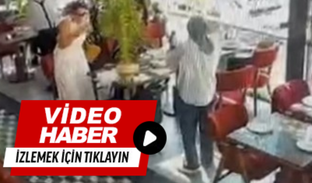 Müşteri gibi girdi, dehşet saçtı
