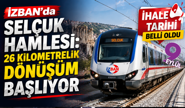 TCDD’den İZBAN Selçuk Hattı için yeni ihale