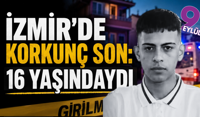 Tire’de silah faciası: 16 yaşındaki Yiğit Can öldü