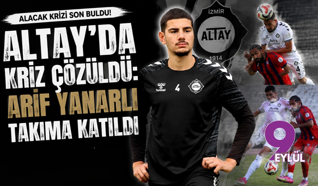 Altay'da kriz çözüldü