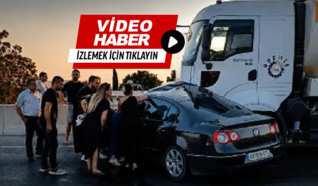 İzmir'de feci kaza: 1 ölü, 1 yaralı