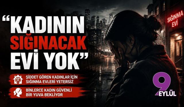 Kadının sığınacak evi yok