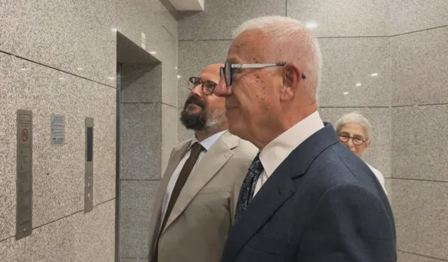Ertuğrul Özkök ifade vermek için adliyeye geldi