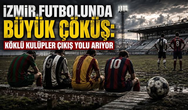 İzmir futbolunda büyük çöküş: Köklü kulüpler çıkış yolu arıyor