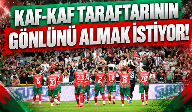 Kaf-Kaf taraftarının gönlünü almak istiyor!