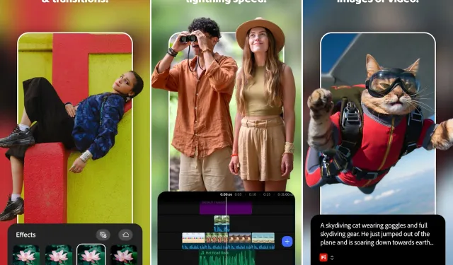 Bilgisayara Gerek Kalmadı: Ücretsiz Adobe Premiere Android'e Geldi