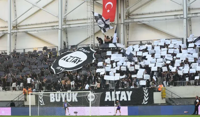 Altay’dan tarihi kupalı mesaj: Büyük Altay tribün desteği bekliyor