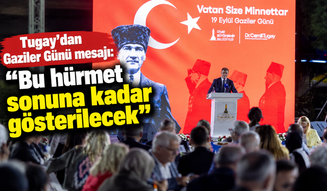 Tugay’dan Gaziler Günü mesajı: “Bu hürmet sonuna kadar gösterilecek”