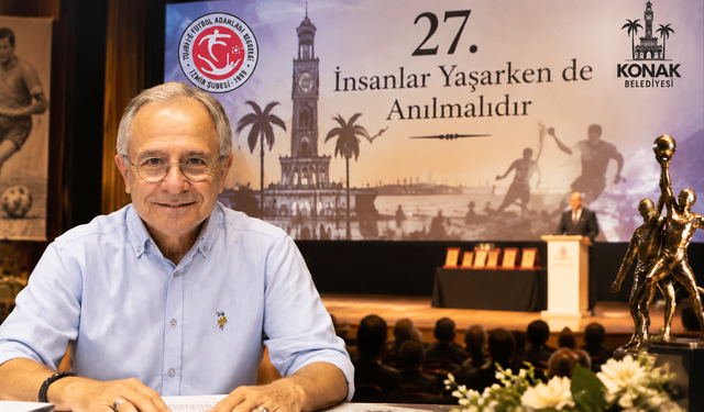 İzmir'de insanlar yaşarken anılacak