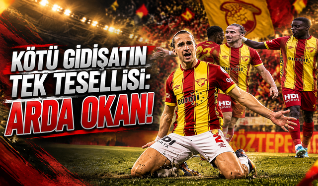 Göztepe’de Arda Okan parlıyor: Kötü gidişin içinde tek teselli