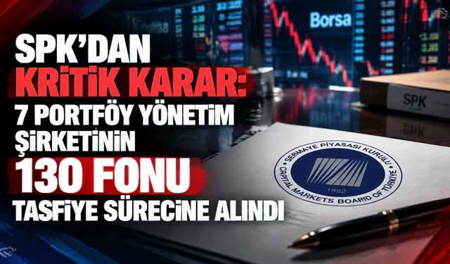SPK’dan kritik karar: 7 portföy yönetim şirketinin 130 fonu tasfiye sürecine alındı